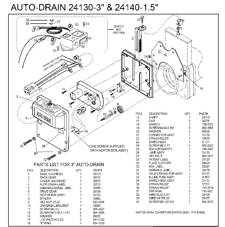Auto Drains - Barker Manufacturing